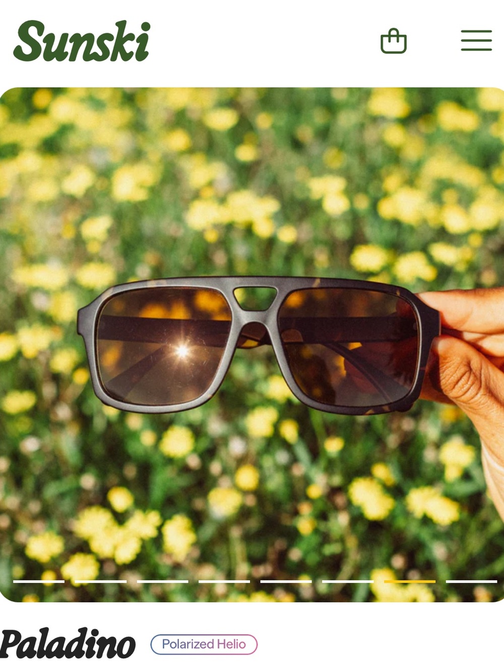 🆕 SUNSKI | Paladino Tortoise Bronze Polarized Sunglasses